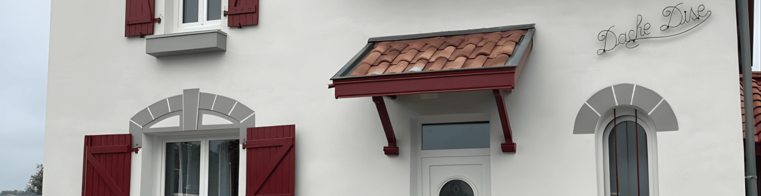 Réalisation de peinture extérieure sur un restaurant à Labenne